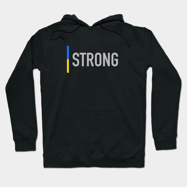 Strong like Ukraine Hoodie by Ychty